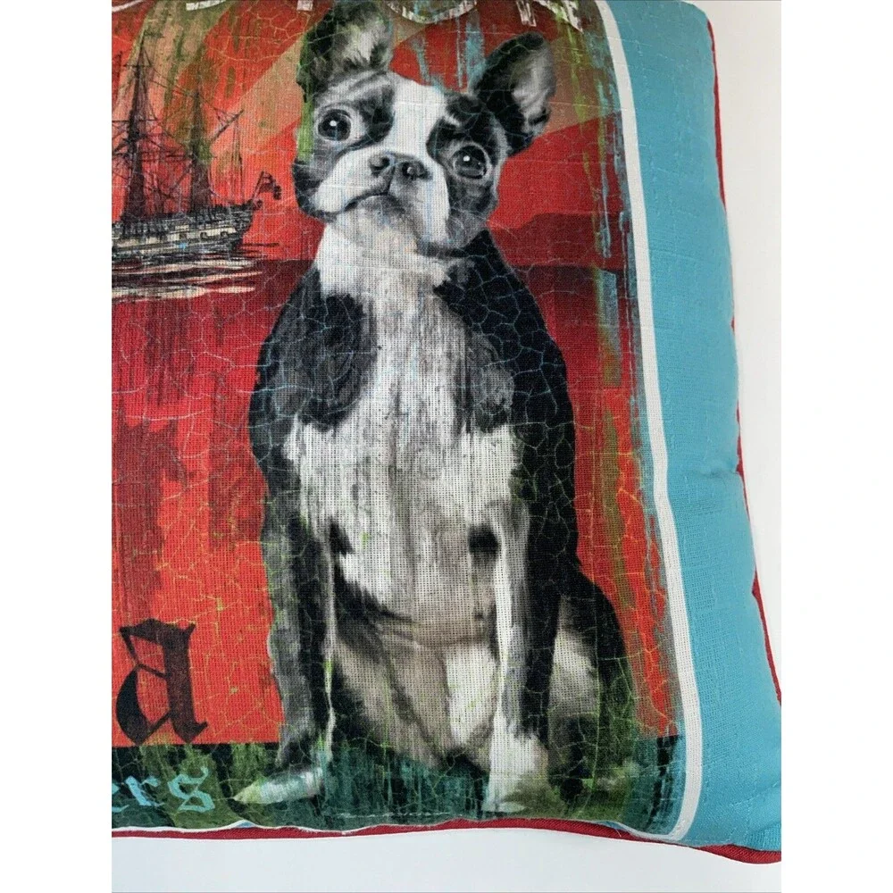 2 Boston Terrior Throw Pillows Robert McClintock Patrick O'Brien 17